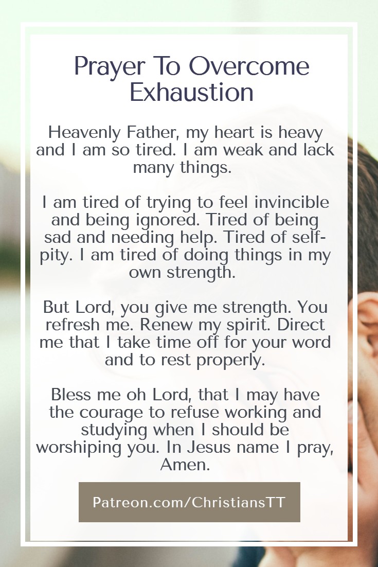 The Spiritual Leech of Exhaustion