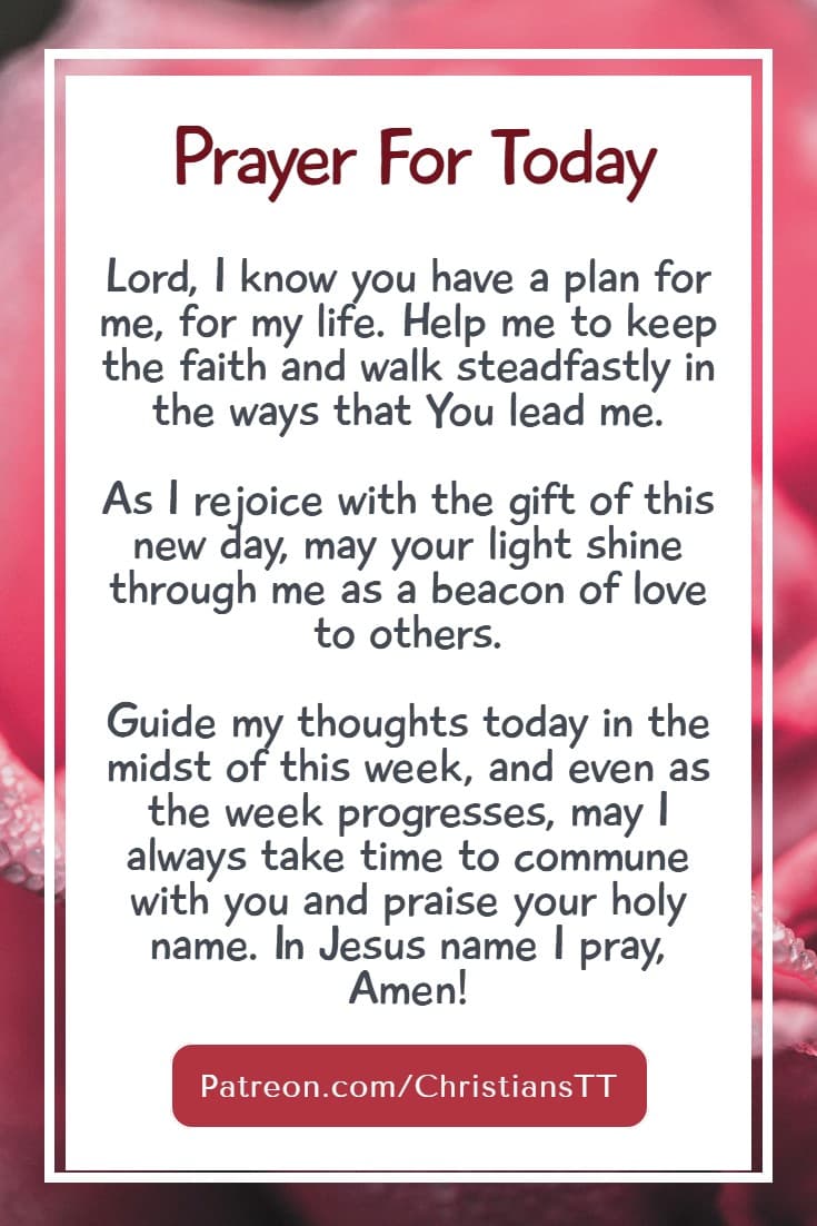 Prayer for Today