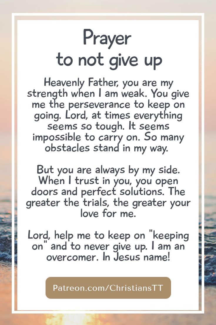 Don’t Block Your Blessings (by giving up too easily)