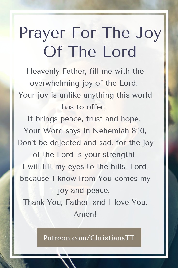 ????The Joy of the Lord!